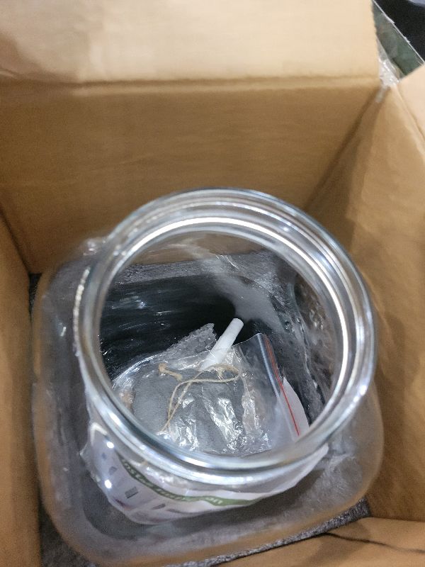 Photo 1 of 1 Gallon Drink Dispenser with Spigot 18/8 Stainless Steel – Airtight & Leakproof Glass Sun Tea Jar with Anti-Rust Lids, Beverage Dispenser for Parties - Laundry Detergent Holder