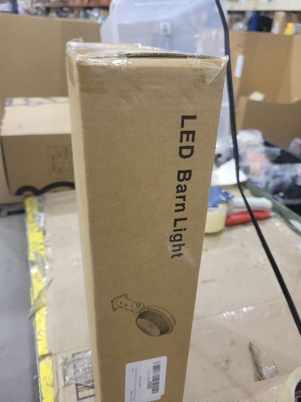 Photo 1 of 150W LED Barn Light 21000LM Yard Area Light Dusk to Dawn Outdoor Lighting with Photocell 5000K Daylight IP65 Waterproof LED Flood Security Parking Lot Lights for Street Farmhouse Garage, 2 Pack