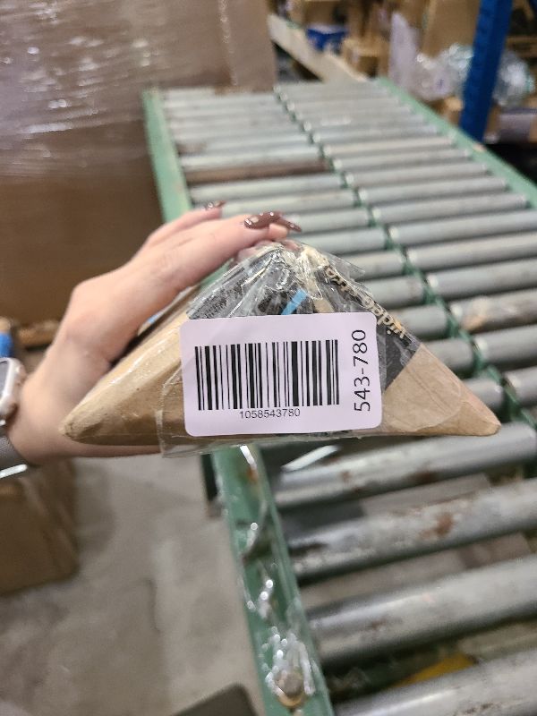 Photo 1 of 2 PCS Wax Coated 22 Inches Wood Drawer Slide, Classic Traditional Wood Center Guide Track