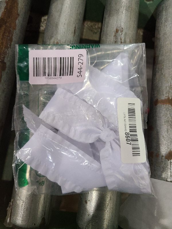 Photo 1 of 2Pcs Ruffle Ribbon Hair Bows for Women Girls,Big White Silky Satin Tassel Bowknot Hair Clips Barrettes with Long Tail Toddler Teens Kids Ponytail Holder Decor Accessories 5.5in