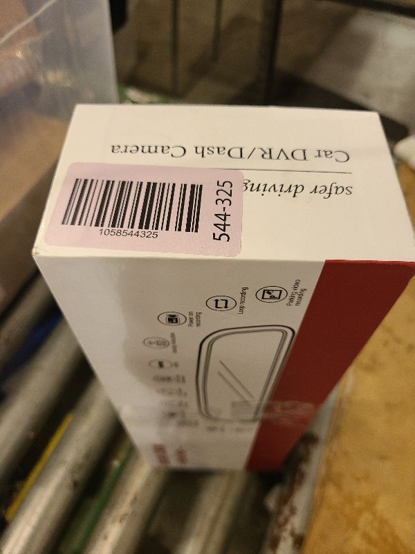 Photo 1 of 3 Channel Mirror Dash Cam, Aprilboy 12" Triple Rear View Mirror with Front 4K, Inside and Rear 1080P Cameras with 5.8GHz WiFi, G-Sensor, Night Vision, Reverse Assist, Parking Monitoring