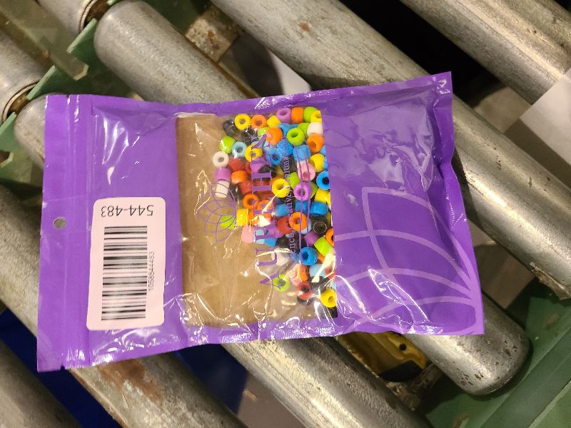 Photo 1 of (????) AUREHEN 300PCs Silicone Pony Beads 6 * 9mm Silicone Kandi Beads for Bracelet Making, Mixed Colors Soft Focal Bead for Hair Braiding, Pens, DIY Crafts, Key Chains Decor