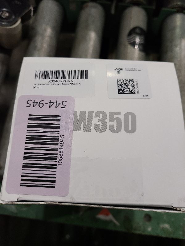 Photo 1 of 3 in 1 Charging Station for iPhone, Wireless Charger for iPhone 16e 16 15 14 13 12 11 X Pro Max & Apple Watch - Wireless Charging Station for AirPods 4 3 Pro