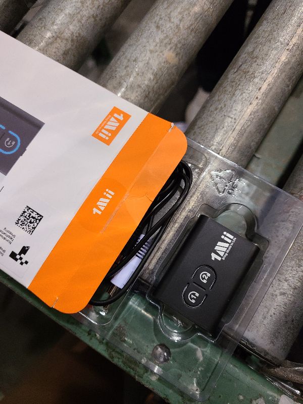 Photo 1 of 1Mii Bluetooth 5.3 Transmitter Receiver for TV to Wireless Headphones, Dual Link AptX Adaptive/Low Latency/HD Audio, Aux Adapter for Home Stereo, Airplane, Boat, Gym