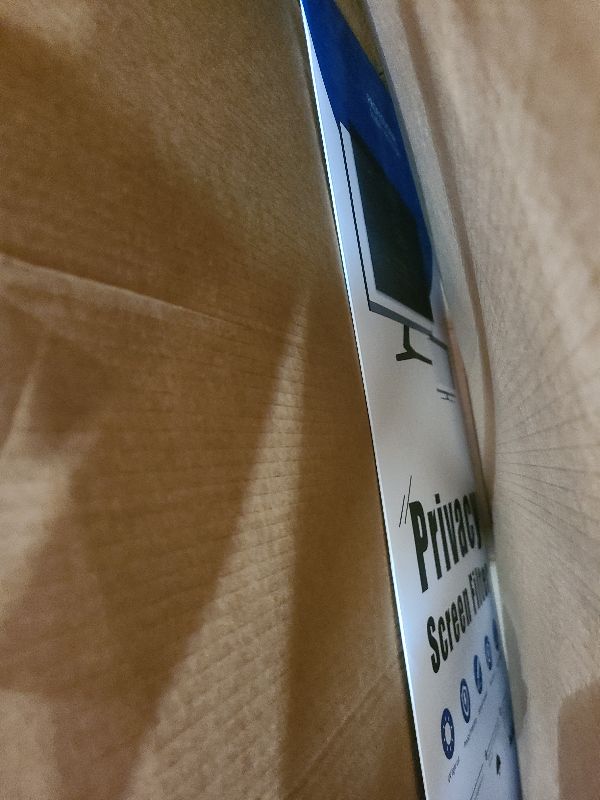 Photo 1 of [2 Pack] 34 Inch Privacy Screen for Computer Curved Monitor 21:9 Aspect Ratio, Eye Protection Anti Blue Light Glare Shield, 34inch Removable Black Blackout Anti Spy Desktop Security Private Filter