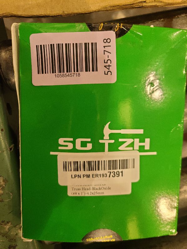 Photo 1 of #8 x 1 Wood Screw 100Pcs Alloy Steel Standard Thread Truss Head Fast Self Tapping Black Oxide by SG TZH