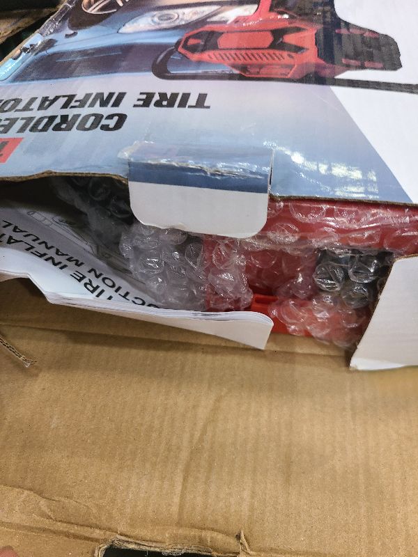 Photo 1 of 160PSI Cordless Tire Inflator Air Compressor Compatible with Milwauke 18V Battery, Portable Handheld Air Pump with Digital Pressure Gauge, Fast Inflation for Cars Motorcycles Bikes Balls(Bare Tool)