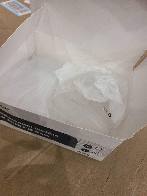 Photo 1 of 2-Pack Replacement Cushion for ResMed AirFit F20, FSA/HSA Eligible, Compatible with Original Airfit F20 Full Face Mask, Reliable Seal & Perfect Fit, Covers Nose and Mouth, Large