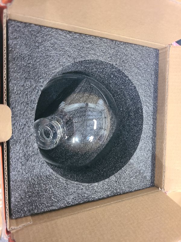 Photo 1 of 280ml Glass Essential Oil Diffuser Wood Grain Base Air Aroma Diffusers for Aromatherapy Cool Mist Humidifier with Safe Auto Shut-Off and 7 Color LED Night Lights for Home Office Room