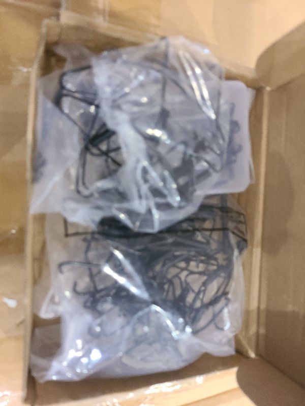 Photo 1 of 20 Pieces Invisible Wall Plate Hangers 4/5/6/8/10 Inches Wall Plate Hangers Stainless Steel Decorative with 20 Pieces Hook with Nails for Decorative Antique and Arts(Black)