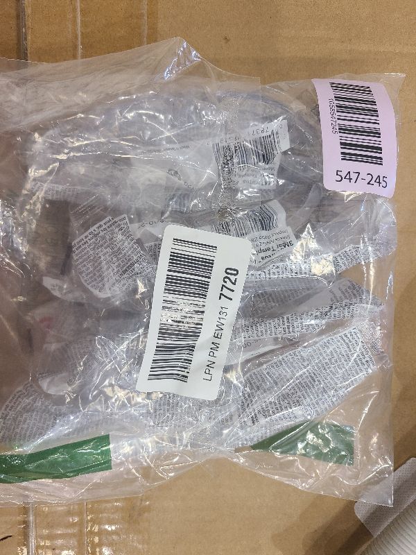 Photo 1 of 3M Safety Glasses, Virtua Protective Eyewear, Clear Frame, Clear Anti-Fog Lens, Pack of 4, Polycarbonate, ANSI Z87.1-2015, Z87+, Economy