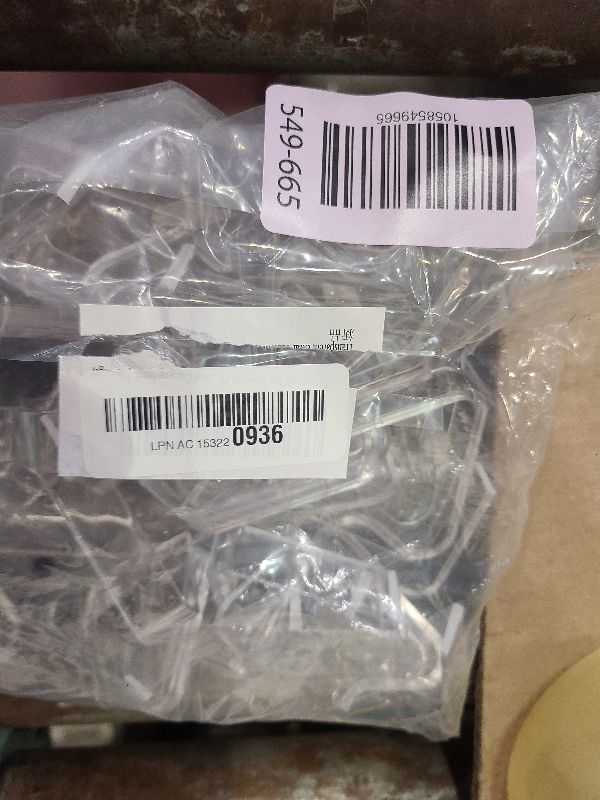 Photo 1 of 24 Pieces Transparent Clear Tablecloth Clips, Plastic Table Cloth Clips?Windproof Table Cover Holder Clamps?Table Cloth Holder for Christmas Home Wedding Party Indoor Outdoor Camping Picnic (Large)