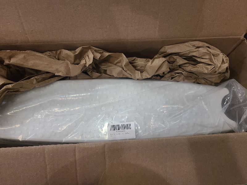 Photo 1 of 2-Pack Universal Pool Ladder Steps Replacement, 18" Heavy-Duty Molded Plastic Swimming Pool Ladder Rung Steps for Inground and Above Ground Pools