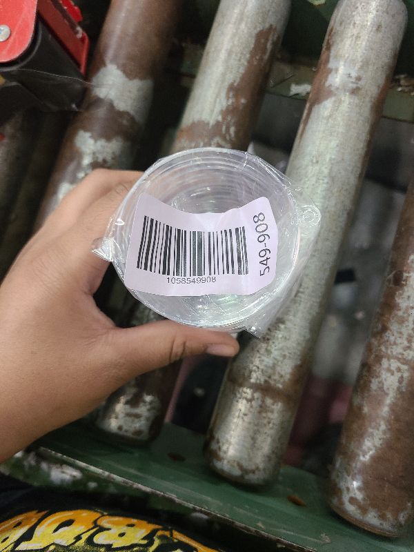 Photo 1 of 2.75"/70mm Clear Plastic Fillable Christmas DIY Craft Ball Ornament - Pack of 10