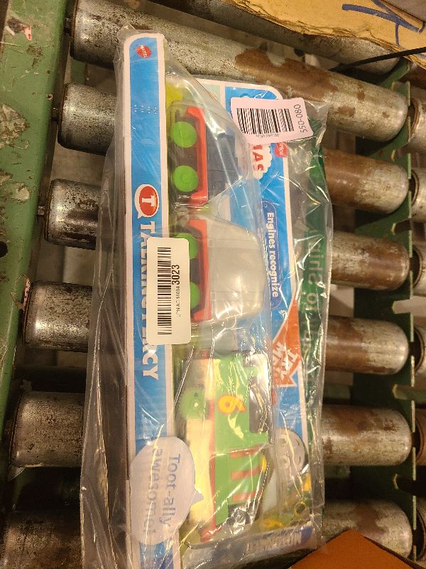 Photo 1 of ?Thomas & Friends Motorized Toy Train Talking Percy Battery-Powered Engine with Sounds & Phrases for Pretend Play Preschool Kids Ages 3+ Years