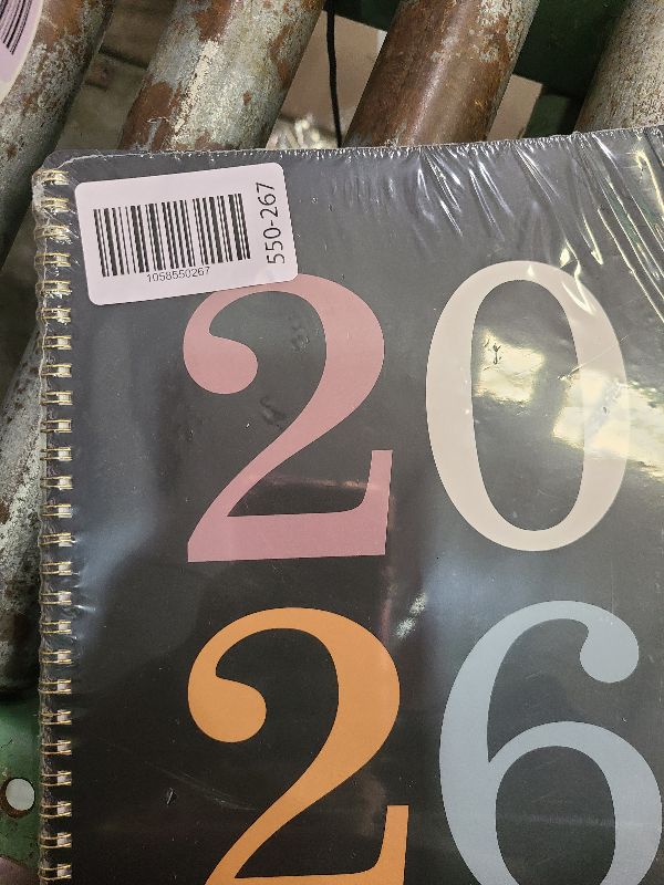 Photo 1 of 2026 Planner - Planner 2026 Weekly and Monthly, Jan. 2026 – Dec. 2026, 8.5" x 11", 2026 Weekly and Monthly Planner with 12 Tabs,Thick Paper, Twin-Wire Binding, Back Pocket
