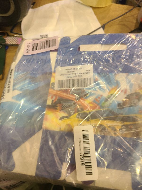 Photo 1 of 24Pcs Race Car Party Treat Boxes Hot Car Gift Box Birthday Supplies Wheels Wild Goodie Gift Boxes Race Cars Favor Box for Kid Boy Wheels Cars Birthday Baby Shower Game Party Decoration