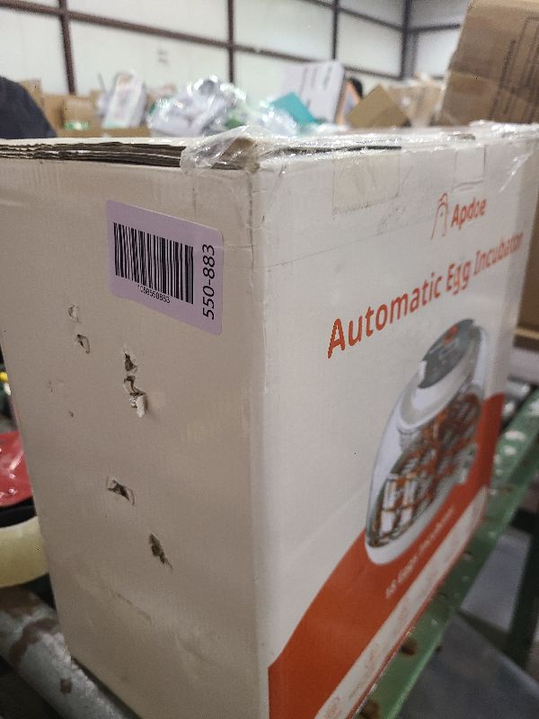 Photo 1 of 18 Egg Incubator, Automatic and Adjustable Egg Turning, Egg Candler, Temperature and Humidity Control, Hatch Day, 2 Size Egg Tray, Automatic Water Refill, Hatching Chicken Quail Duck Turkey Goose Bird