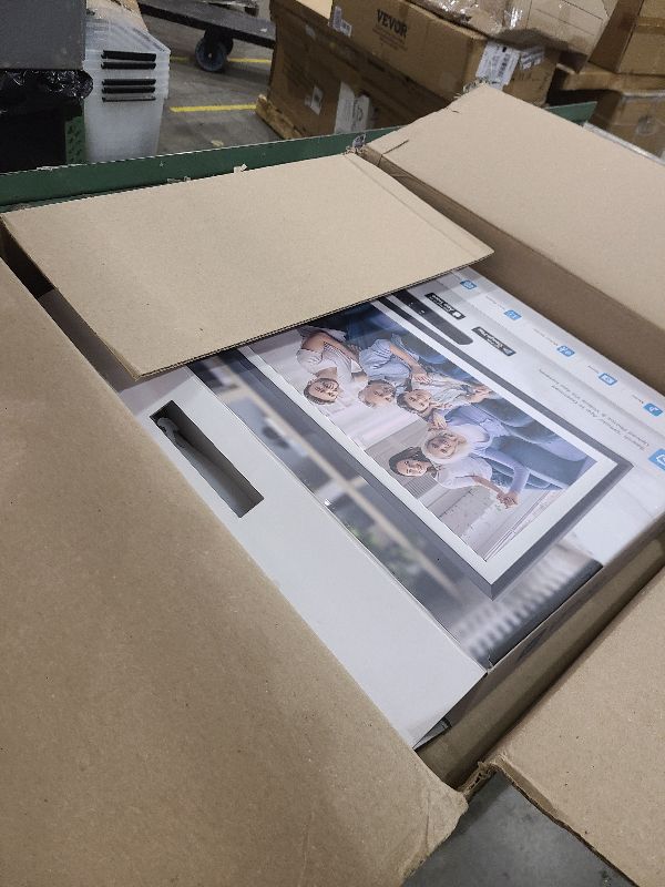 Photo 1 of 15.6-inch Electronic Photo Frame Large Digital Photo Frame - Smart Photo Display Wall Mountable, 32GB, FHD 1080P IPS Touch Screen, Send Photos Videos Via App, Email, Best Gifts Choice for Mom and Dad