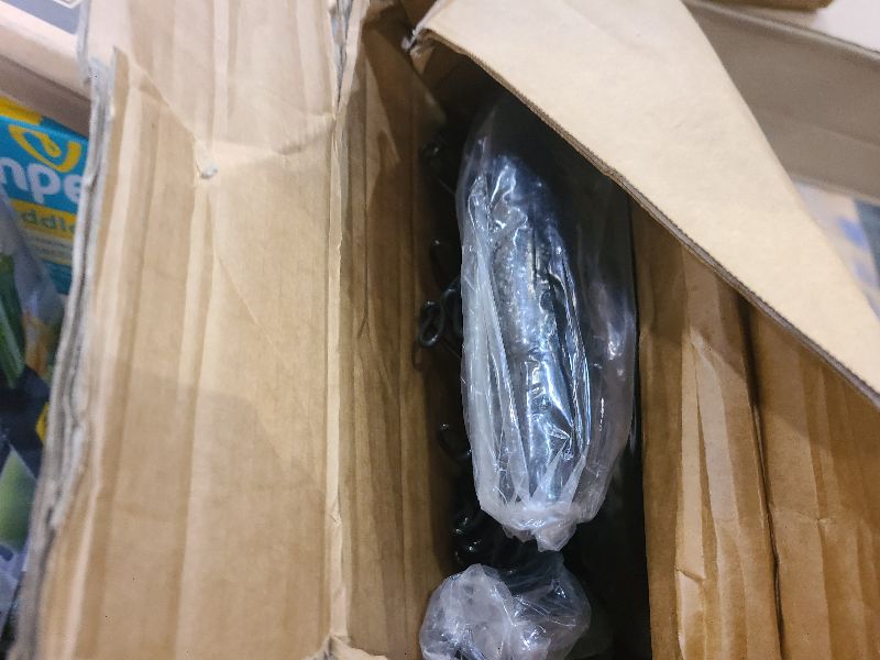 Photo 1 of Adjustable Chain Link Fence Gate Kit,Rust-Resistant PVC Coated Garden Gate for Outside,Durable Outdoor Gate for Garden Fence, Pathways, Yards, and Driveways, 26"-72" Wide x 5' High