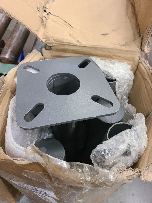 Photo 1 of 10ft Sun Shade Sail Poles - 2 Pcs Outdoor Sunshade Sail Post with Carabiner Snap Steel Metal Heavy Duty Pole Kit for Support Light String,Sunshade Sail,Canopy - Thickness 1.5mm