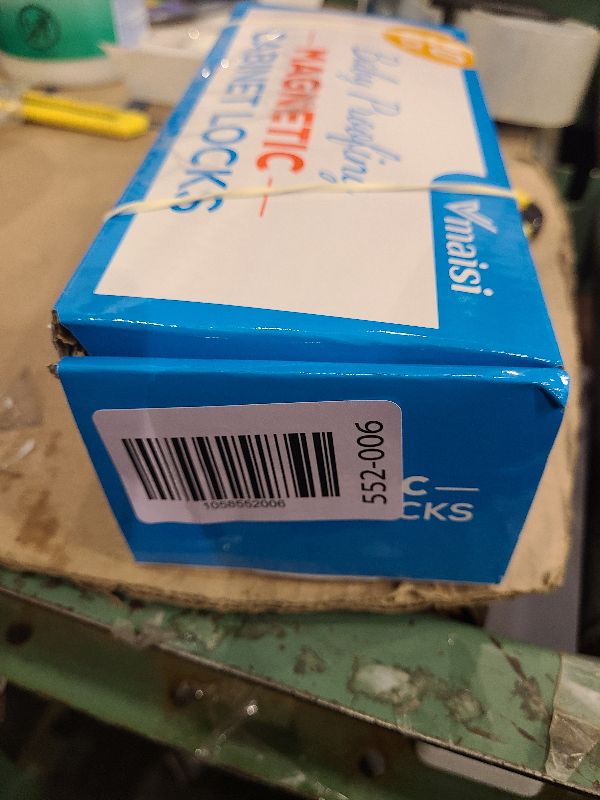 Photo 1 of 20 Pack Magnetic Cabinet Locks Baby Proofing - Vmaisi Children Proof Cupboard Drawers Latches - Adhesive Easy Installation