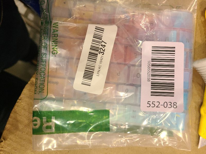 Photo 1 of 2 Pack Colorful Keyboard Cover for 2025-2023 MacBook Air 13" 15" M4 M3 M2, 2025-2021 MacBook Pro 14" 16" M4 M3 M2 M1 Pro/Max, Keyboard Skin for 14.2" 16.2" MacBook Pro /13.6" 15.3" MacBook Air, US