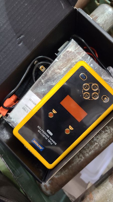 Photo 1 of AUTOOL Fuel Injector Tester and Cleaner 12V&70V Fuel Injector Cleaner Kit Fuel Injector Cleaning Kit for GDI, Adjustable Pulse Width RPM & Time, Two Injectors Test Simultaneously