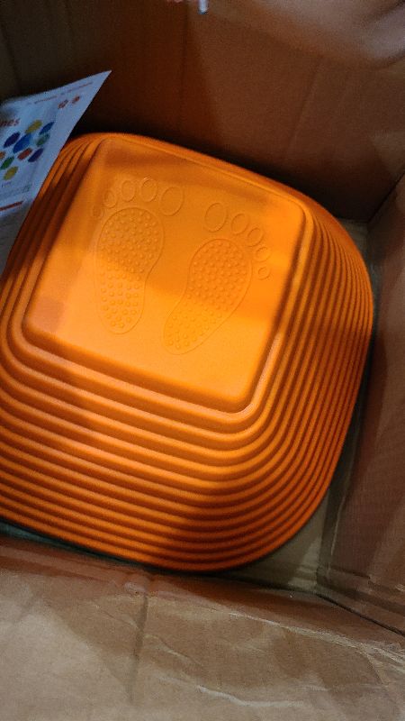 Photo 1 of 11PCS Stepping Stones For Kids,Durable Non-Slip Balance Stones For Toddlers,Indoor & Outdoor Obstacle Course Toys,Develops Balance & Gross Motor Skills,Gifts for Girls Boys (colorful)