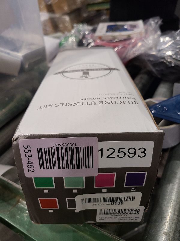 Photo 1 of 12 Pcs Purple Kitchen Utensils Set with Holder – Versatile Silicone Utensils Set for Cooking and Baking, Gentle on Pots and Pans, Heat-Resistant, Stylish, Easy to Clean, Purple Kitchen Accessories