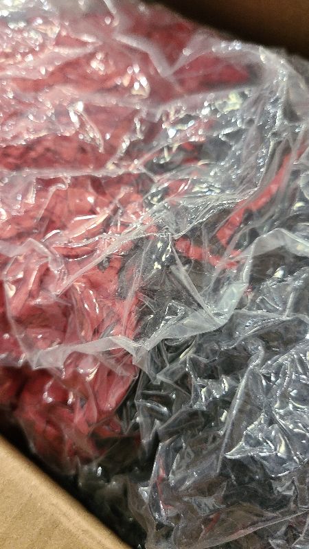 Photo 1 of 2 LB Crinkle Cut Paper Shred Filler Great for Gift Wrapping, Basket Fillers, Birthday, Gift Wrapping, Anniversary, Halloween Christmas Party Decor Filling Supplies Black Red