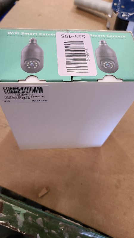 Photo 1 of 2K Light Bulb Security Camera Outdoor 2 Pack - 5G& 2.4GHz Wireless Motion Detection Cameras for Home Security,Two Way Talk,Full Color Night Vision, Audible Alarm, Easy Installation