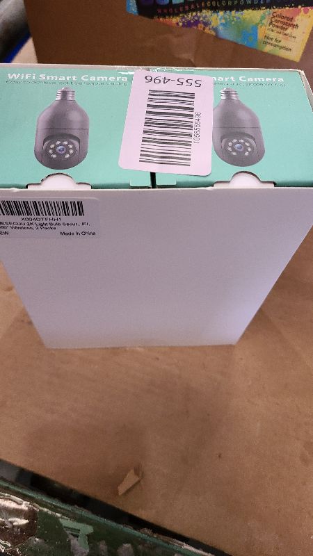 Photo 1 of 2K Light Bulb Security Camera Outdoor 2 Pack - 5G& 2.4GHz Wireless Motion Detection Cameras for Home Security,Two Way Talk,Full Color Night Vision, Audible Alarm, Easy Installation