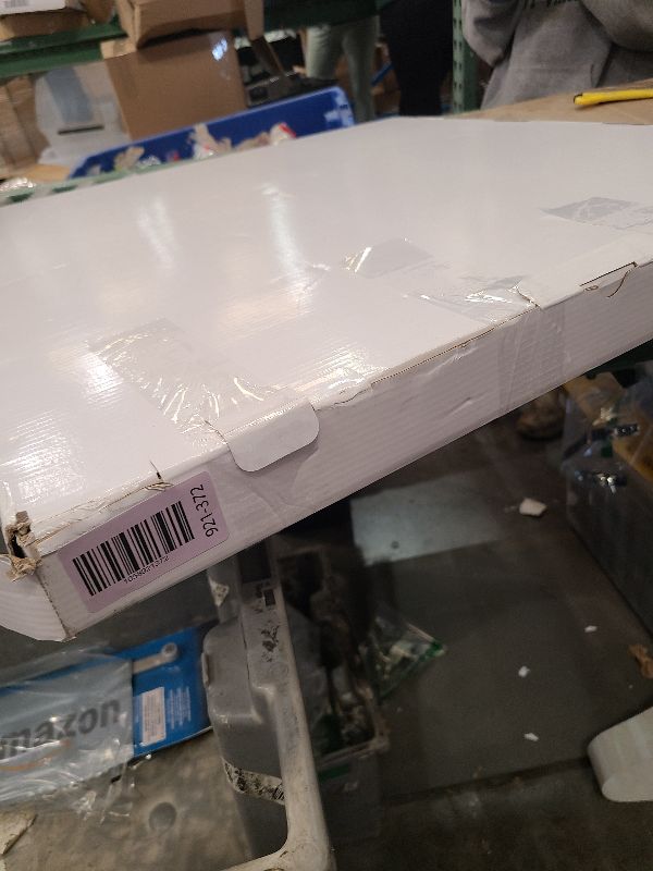 Photo 1 of 24×24 Inches Clear Acrylic Serving Tray with Handles Extra Large Ottoman Tray Decorative Trays Spill-Proof Coffee Table Space Saver Oversize Counter top Organizer Platter with Safe Edge