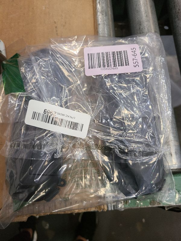 Photo 1 of [2 Pack] Outdoor Extension Cord Safety Cover with Waterproof Seal, Weatherproof Electrical Connection Box to Protect Outdoor Outlet, Plug, Socket, Christmas Holiday Decoration Light, Black