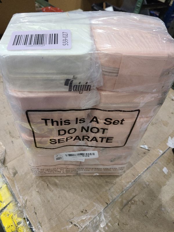 Photo 1 of 12 Pcs Travel Jewelry Case Bridesmaid Gift Boxes Jewelry Travel Organizer Small Jewelry Box Mini Storage Organizer Storage Box for Women Girls Bridesmaid Gift (White, Pink)