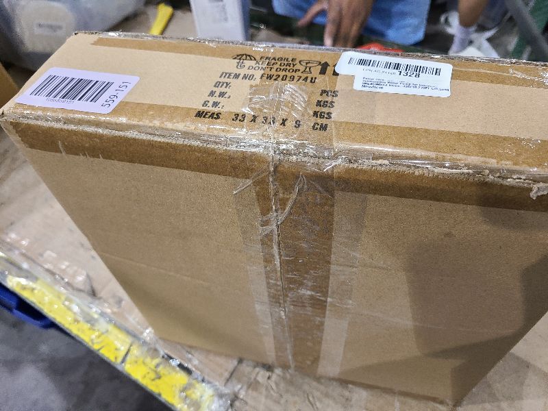 Photo 1 of **MSRP 49.99** Black Boho 12.6 inch Wood Beaded Chandelier, Bohemia Draped Bead Flush Mount/Semi Flush Mount Ceiling Light Fixture for Dinning Room, Bedroom, Hallway
