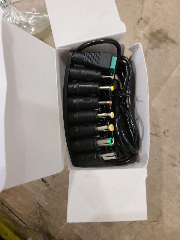 Photo 1 of 12V 2A AC Adapter Charger with 8 Tips, ac/dc Adapter 100-240v, 50/60hz 12 Volts 2000mA DC in 12V Power Supply Cord for Seagate & WD My Book WD LED Strip Light, CCTV Camera,Router, DC 12V 1.5A 1a Cable