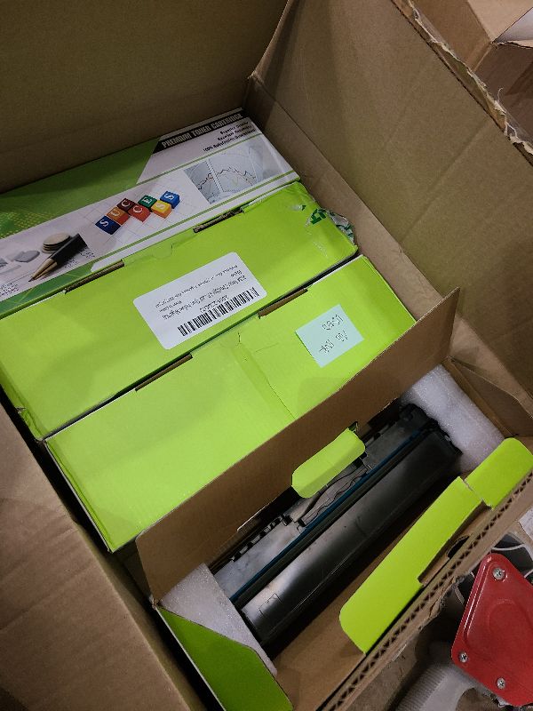 Photo 1 of 218A Toner Cartridge 4 Pack (with Chip) Compatible for HP 218A 218X Toner Cartridge for HP Color Laserjet Pro 3201dw MFP 3301cdw 3301fdw 3301sdw Printer (Black Cyan Yellow Magenta)