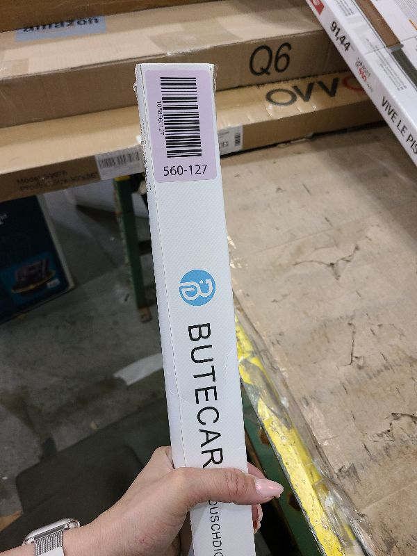 Photo 1 of 2-Pack Butecare Frameless Shower Door Bottom Seal for Glass Doors – Stop Shower Leaks and Create a Water Barrier (3/8” x 39”)