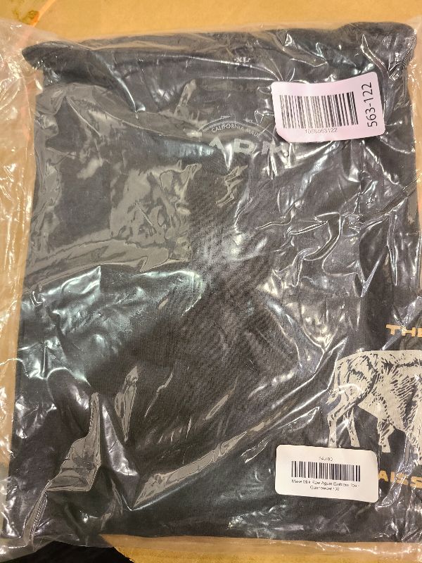 Photo 1 of **MSRP 32.50** Make Milk Raw Again Trinity Tee Gunpowder Color sizeXL