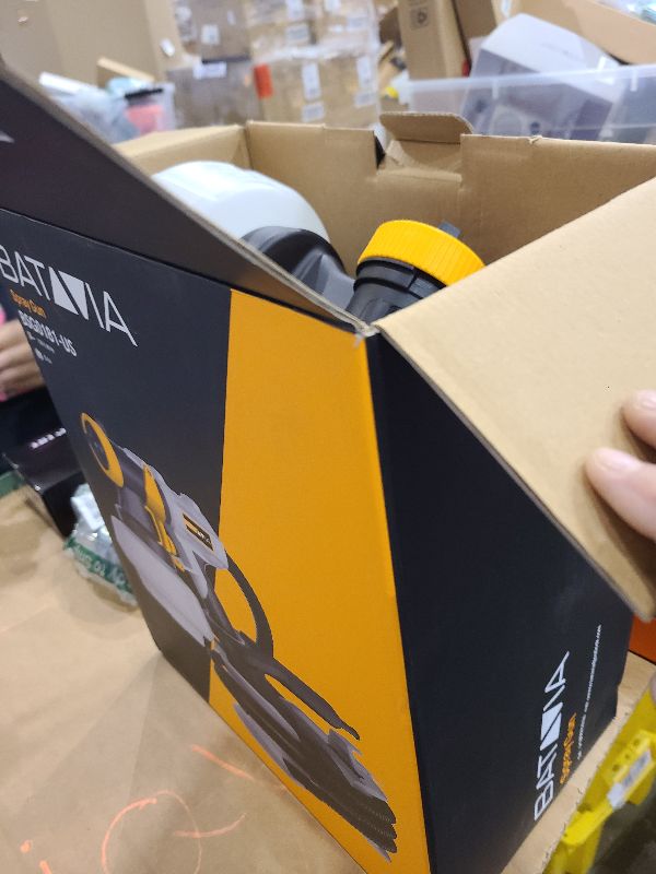 Photo 1 of Upgraded Paint Sprayer-BATAVIA 700W HVLP High Power Spray Paint Gun with 6FT Air Hose, 4 Nozzles & 3 Patterns, Paint Sprayer for House Painting,Furniture,Cabinets,Fence,Walls,DIY Projects,etc