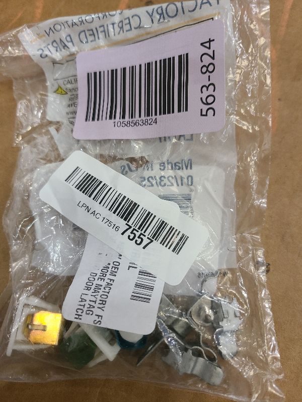 Photo 1 of 236877 - NEW OEM FACTORY FSP WHIRLPOOL KENMORE MAYTAG ROPER KITCHENAID DOOR LATCH KIT