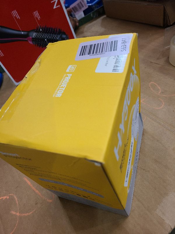 Photo 1 of ?Electric Focus?Projector with WiFi 6 and Bluetooth 5.0, Mini Portable Native 720P with 4K Support, Smart Proyector Built in Android 11, Auto Vertical Keystone, Home Movie Projectors for Outdoor