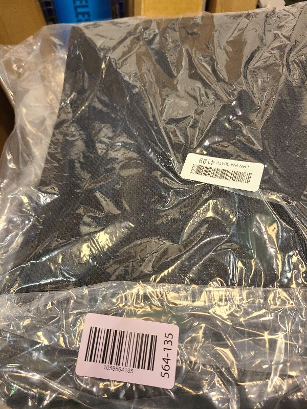 Photo 1 of 10 Pack Black Burlap Tote Wedding Jute Gift Bags with Handles - Large Reusable Shopping Tote Kitchen Reusable Grocery Bags for Bridesmaid DIY Craft - 15.35 x 5.91 x 12.2 Inch