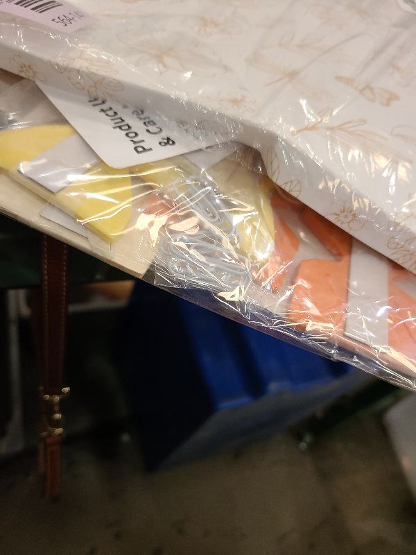 Photo 1 of 12 PCS Fall Party Decorations Orange Hanging Paper Fans Maple Leaves Paper Fans Paper Flowers Decorations for Wall for Autumn Thanksgiving Birthday Baby Shower Rustic Wedding Decorations