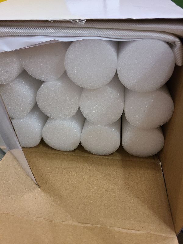 Photo 1 of 2 Pack Under Door Draft Stopper - Bottom Door Gap Filler & Seal - Windproof Coating Cover - Fits 30” to 36” Door - Block Noise, Sound, Hot Air, Light, Wind - Easy Install Draft Blocker - White