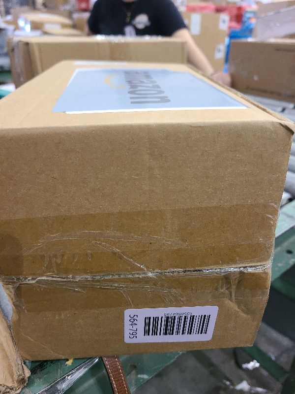 Photo 1 of 1 Gallon Glass Cookie Jar with Matte Black Metal Lids Airtight Storage Container - Ideal for Food, Treats, Candy, Dried Food - Perfect for Kitchen or Laundry Room - Pack of 1