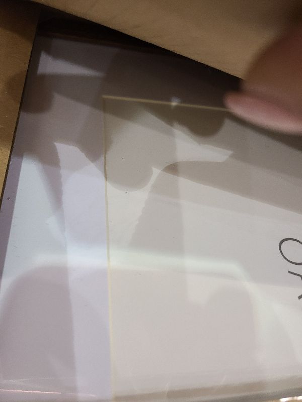 Photo 1 of 16x16 Oak Picture Frame, 16x16 Matted Frame For 12x12 Picture, Square Wood Frame for Vertical and Horizontal Display on Wall and Table (Walnut, 1 Pack)