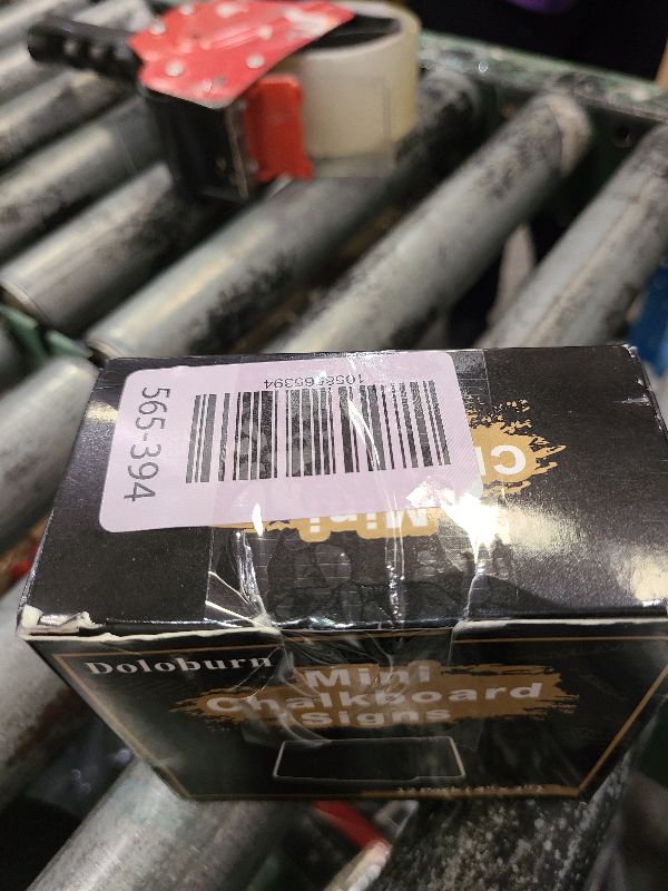 Photo 1 of 12 Pack 4"x3"Mini Chalkboard Signs for Chalk Sign for Food - Party - Buffet - Table Sign Chalkboard - Wedding - Bakery - Small